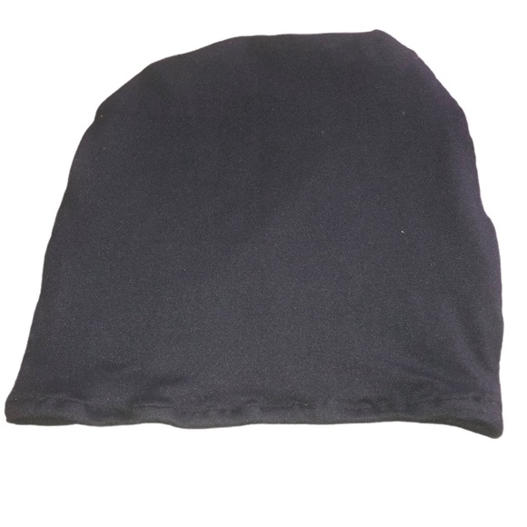 Solid Black Beanie - Picture 3 of 3